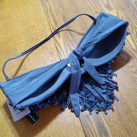 Despi Bikini Top LARGE ONYX ONIX Beach NEW Resort Vacation Pool Summer Pool - Picture 3 of 6